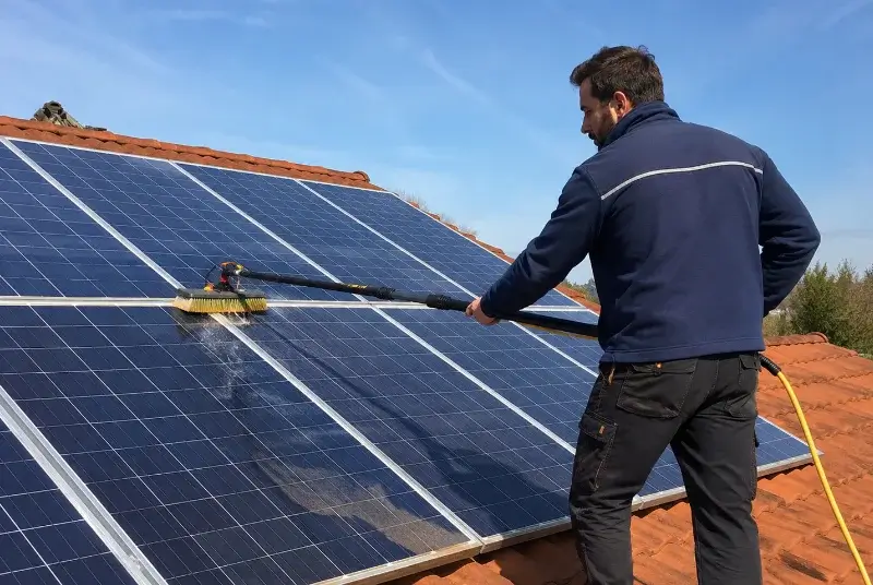 Nettoyage et entretien de panneaux solaires à Bédarrides